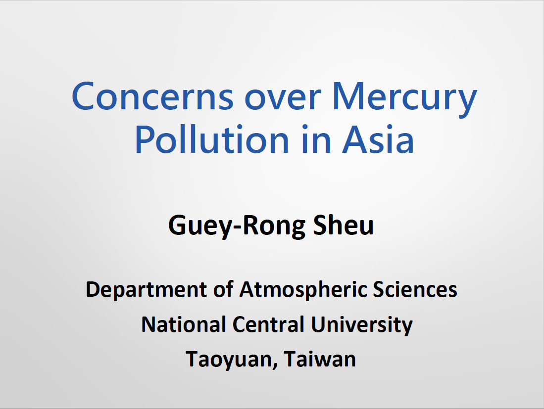 First page of Concerns over Mercury Pollution in East and Southeast South Asia